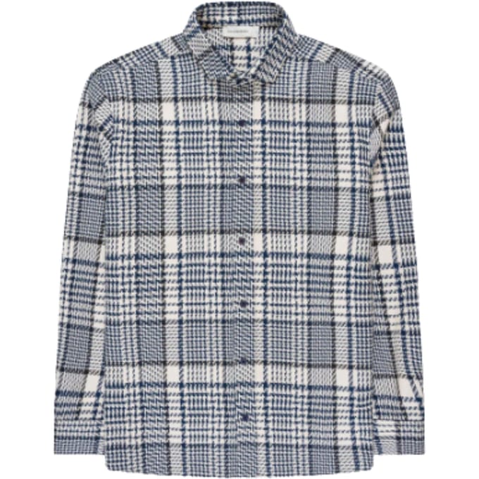 The Goodpeople Saki Overshirts Blauw 25020228