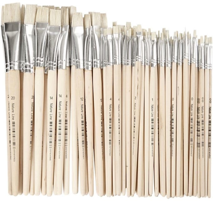 Creativ Company Nature Line kwasten Set 00-20