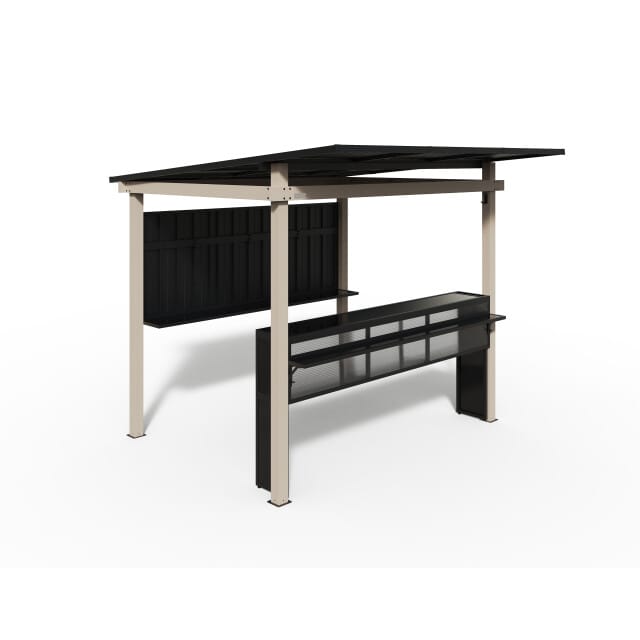 Sojag München Buitenbar - Metalen Tuinbar 260x260 cm