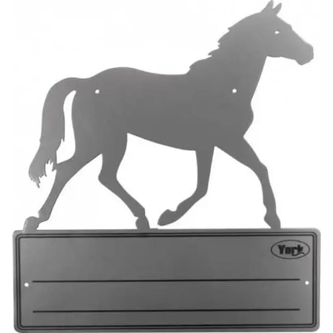 Plaque de box paardensport York