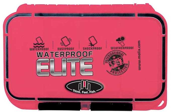 Molix Waterproof Elite 01 Empty Lokdoos Rood 17.5 x 11.5 x 4.7 cm