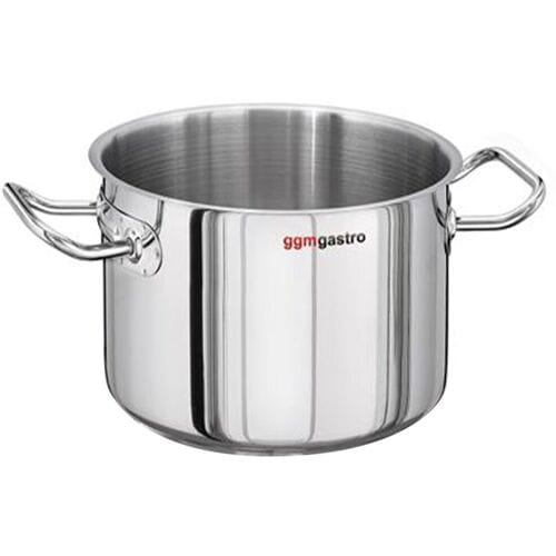 GGM Gastro Fleischtopf - Edelstahl - 35 Liter - Ø 450mm - Höhe:220mm - Induktionsgeeignet