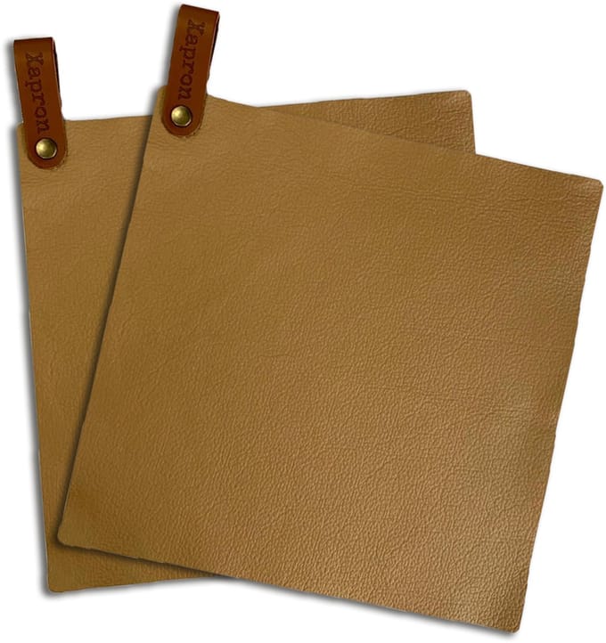 Xapron Leren Pannenlappen Bovine (Camel)