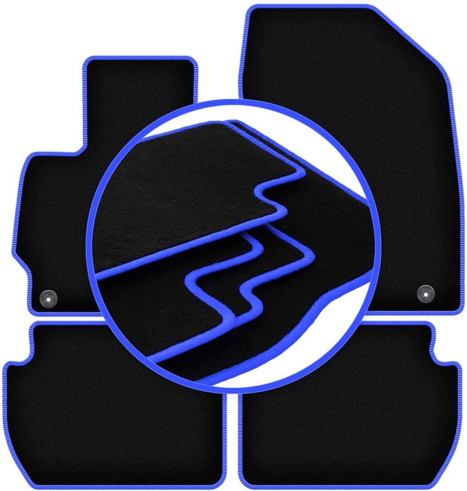 CARLUX-BLUE automatten voor: Peugeot 4007 crossover (2007-2012)