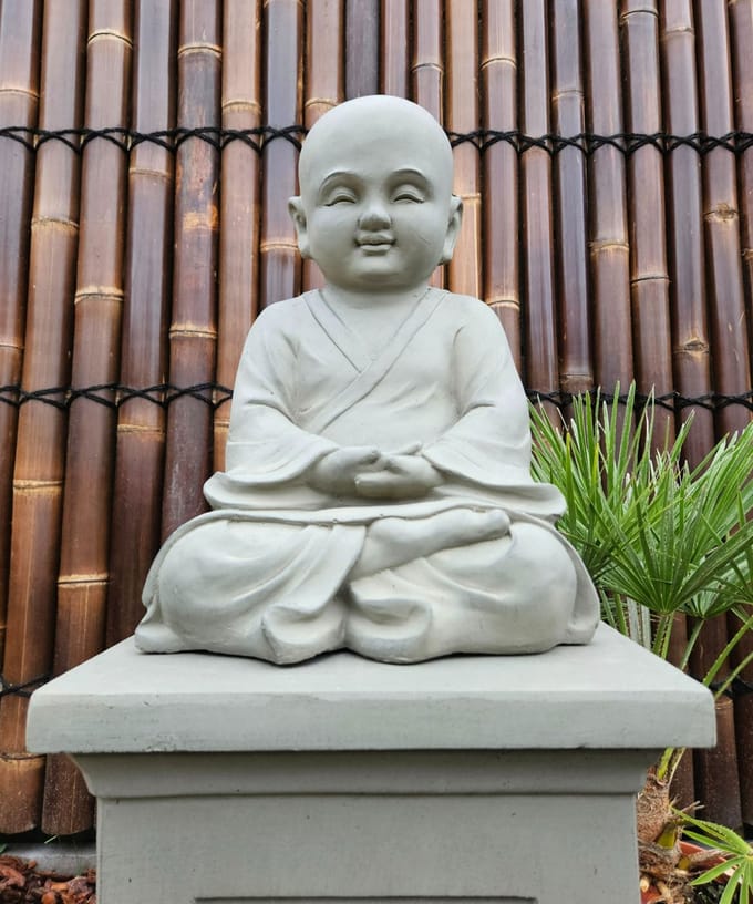 Boeddha beeld voor binnen en buiten - Shaolin 40cm