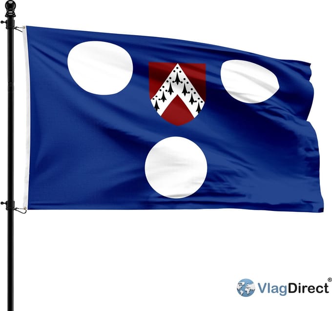 Ichtegemse vlag - Gemeente Ichtegem vlag - 90 x 150 cm.