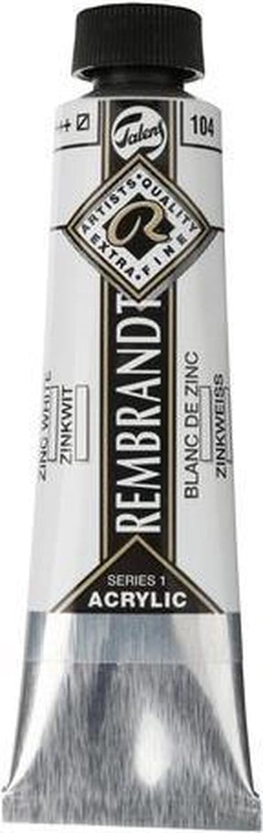 Rembrandt Acryl Verf Serie 1 Zinc White (104)
