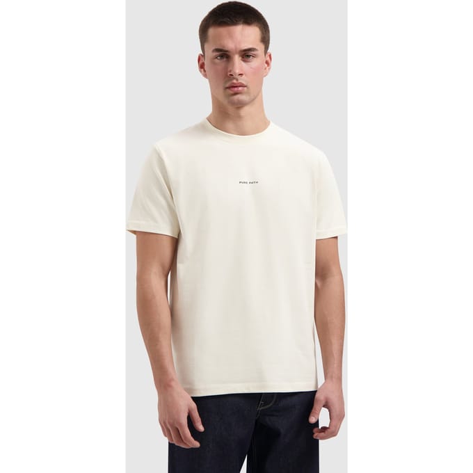 Pure Path Pure Path T-shirt Family Crest Ecru  L