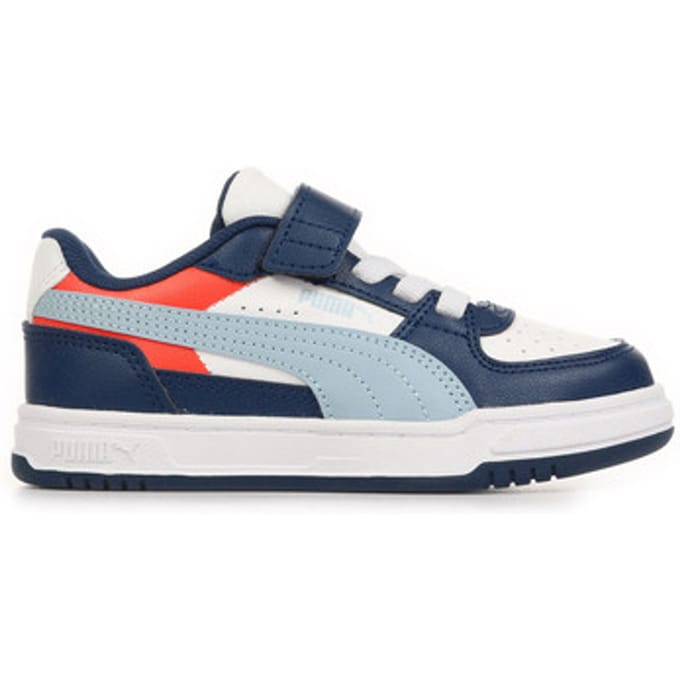 Puma Caven III Block kinder sneakers blauw - Maat 32 - Uitneembare zool