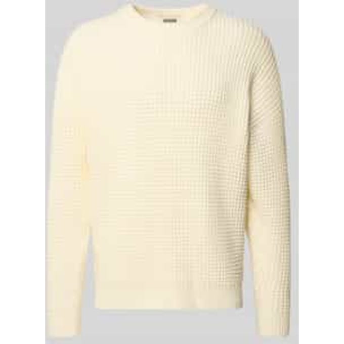 Gebreide pullover met Structuurpatroon Model 'Neelio'