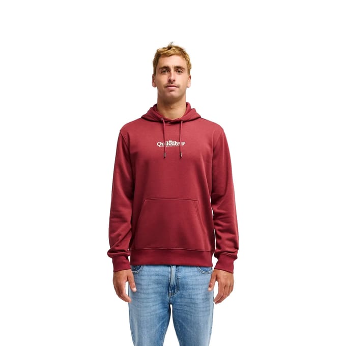 Quiksilver Fineline Hoodie Rood S Man