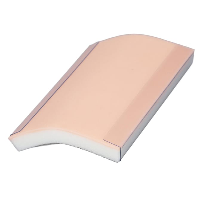 Hechting Huid Oefenpad Dubbel Ooglid Draad Training Herbruikbaar Huid Injectiepad voor Student beige
