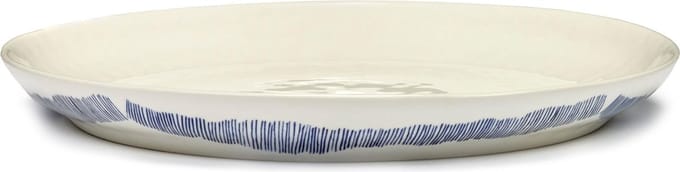 Serax - Ottolenghi Feast - Serveerschaal S - Wit/Blauw - 35 Ø