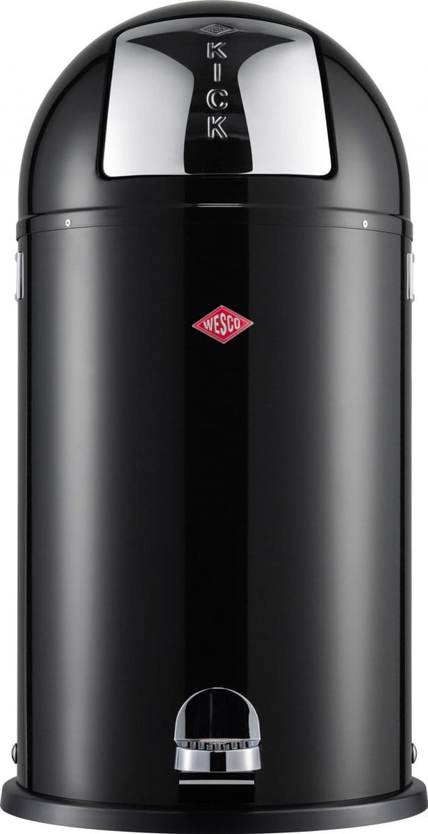 Waste bin Kickboy 40 Liter black