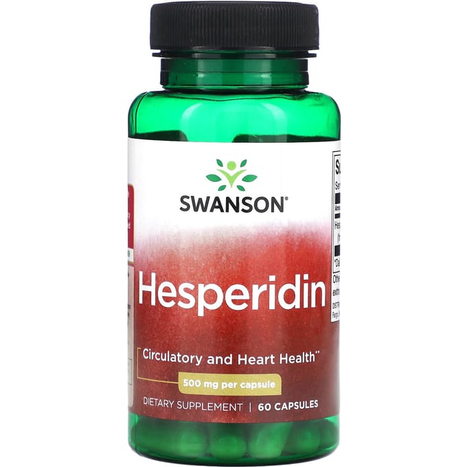 Hesperidine, 500 mg, 60 Capsules