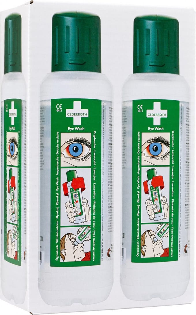 Cederroth Oogspoelfles 2 flessen van  500 ml