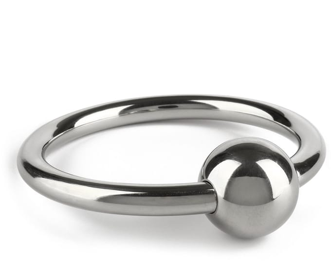 Mr. Steel Penisring Ball Closure 50