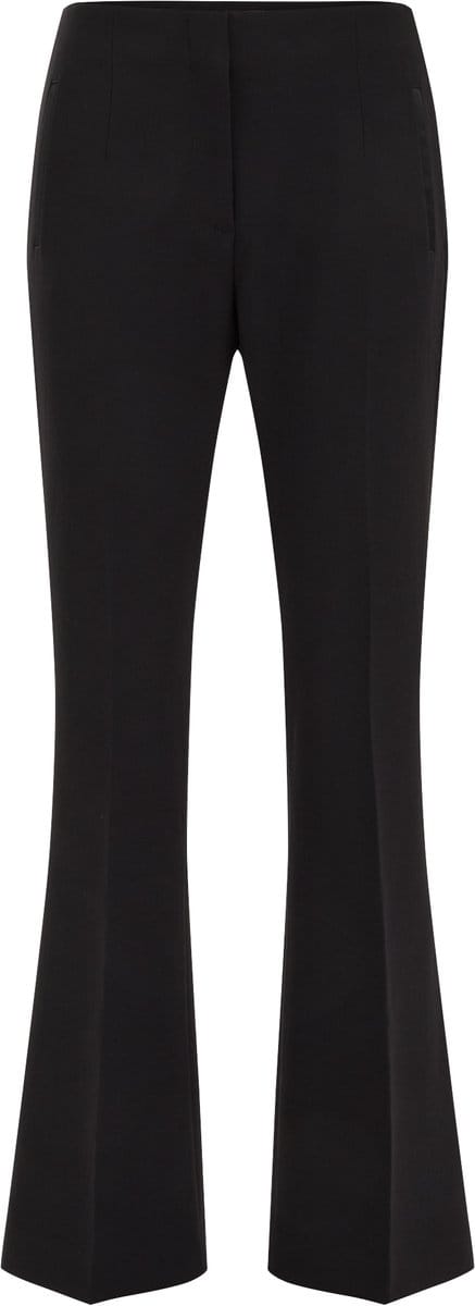 WE Fashion Dames regular fit smoking pantalon