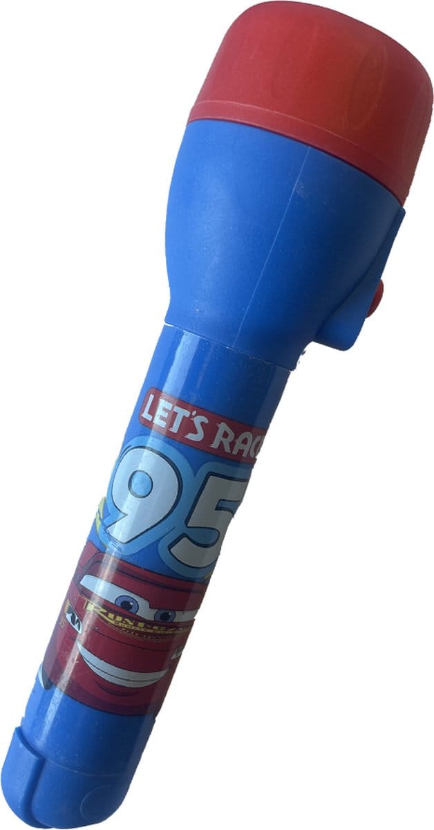 Disney Cars Zaklamp - Blauw - LED