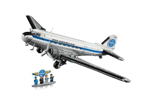 LEGO 11378 Icons Douglas DC-3 PAN AM passagiersvliegtuig Bouwsets