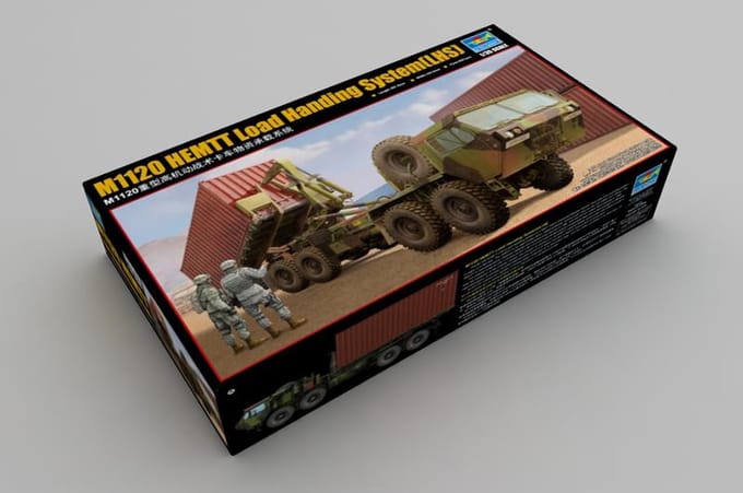 Trumpeter Modelbouwpakket Militaire voertuigen - 01053 HEMTT M1120 Load Handling System (LHS) Plastic - 1:35 - Modelbouw