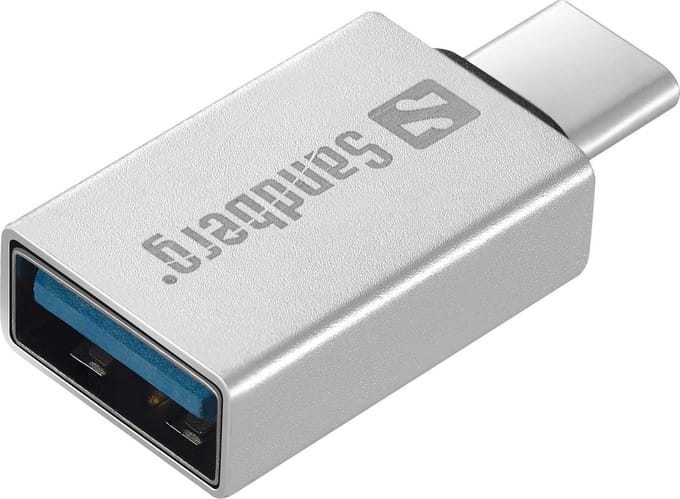Sandberg - 136-24 - USB-C to USB 3.0 supersnelle Dongel - Converter