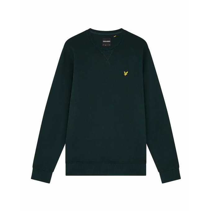 Lyle & Scott Trui Donker Groen - Maat M - Heren - Sweaters