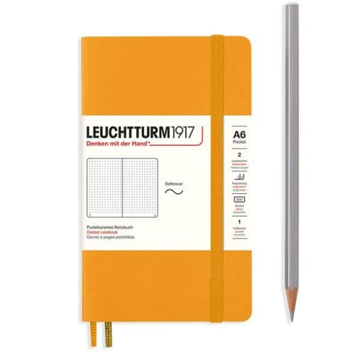 Leuchtturm1917 A6 Pocket Notitieboek dotted Softcover Rising Sun - Notebook - 4004117610882