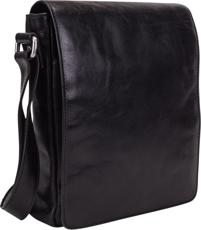 Leonhard Heyden Cambridge messenger S 10 inch - Zwart