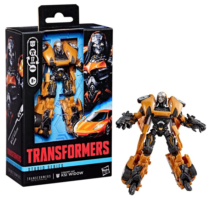 Hasbro Transformers: Age of Extinction Studio Series Leader Class Action Figure Concept Art KSI Widow 11 cm Action Figuur