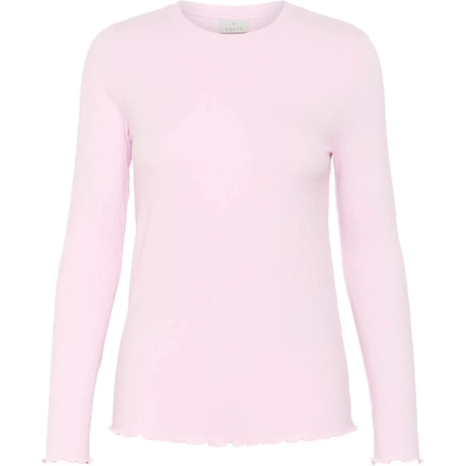 Dames-T-shirt met lange mouwen KAFFE KADrew