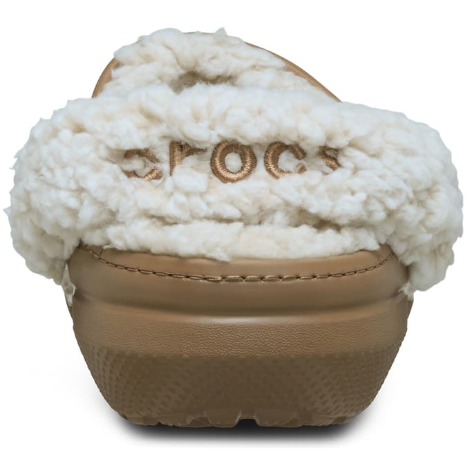 Crocs Classic Fleece Gevoerde Thermoplastische Heren Sepia Klompen