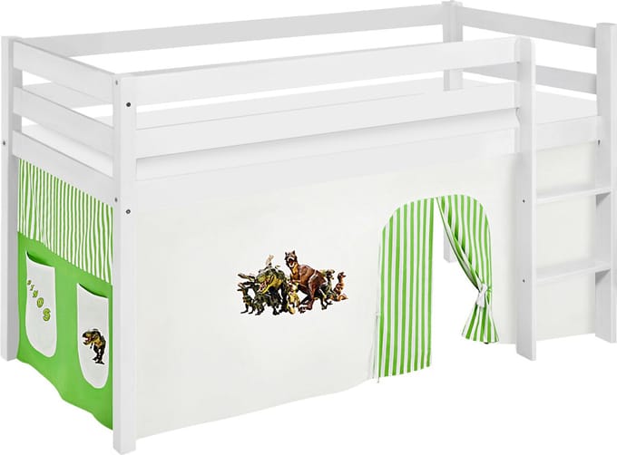Halfhoogslaper Dino Groen met tent
