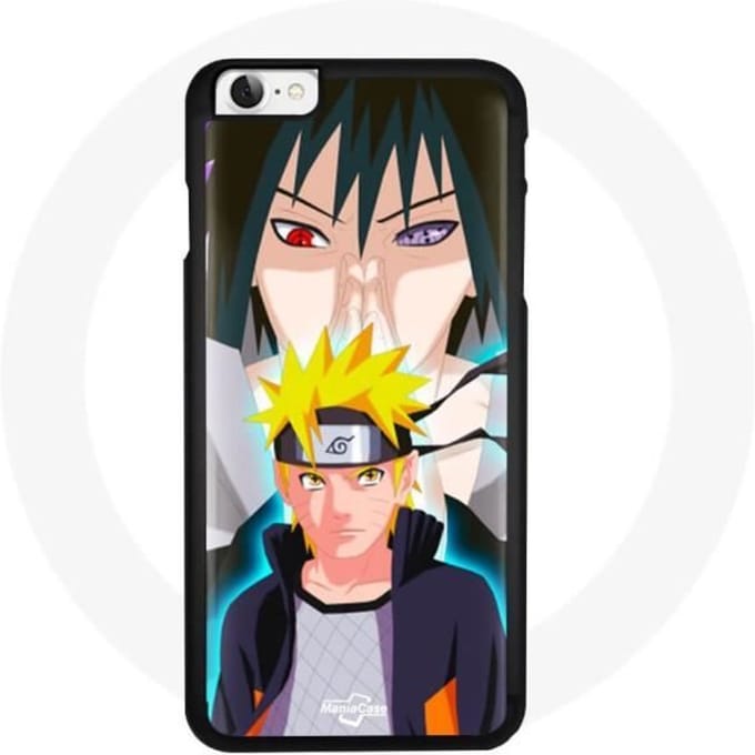 Coque - Naruto - Iphone 8 - Souple - Noir - Motif Naruto