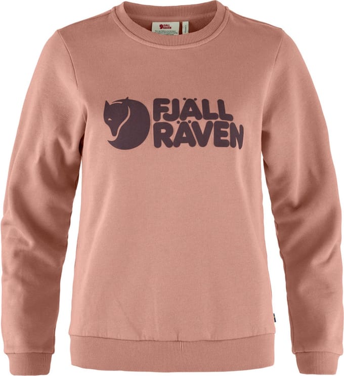 Fjällräven Logo Trui Roze M Vrouw