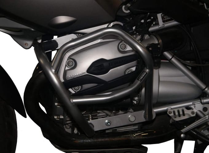 Valbeugel Set Zilver voor BMW R 1200 GS (2004-2012) Motorfiets Bescherming