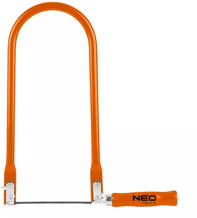 NEO TOOLS - Figuurzaag - 300mm - Houten Handvat - Metalen Frame