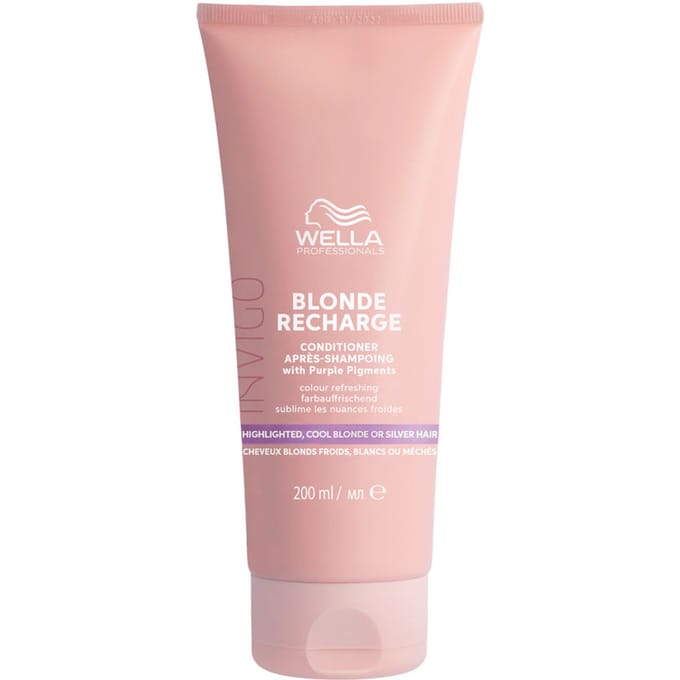 Verzorging en conditioner Wella Invigo Blonde Recharge Conditioner - Blond Haar 200 ml