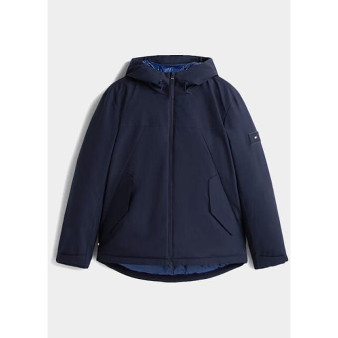 Tommy Hilfiger Winterjack tech hooded short padded jack mw0mw41363/dw5