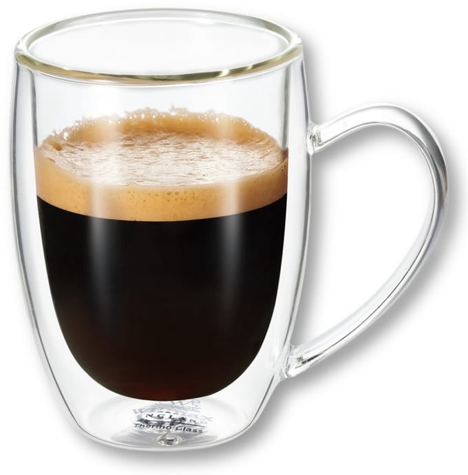 Wilmax Dubbelwandig Glas 250 ml Transparant WL-888739/A