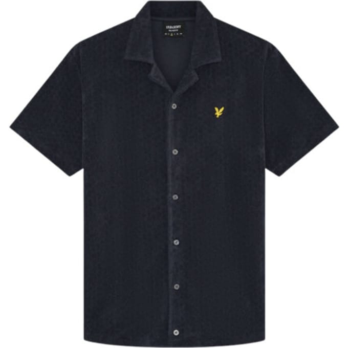 Lyle and Scott Lyle&scott honeycomb korte mouw overhemden sw2407v