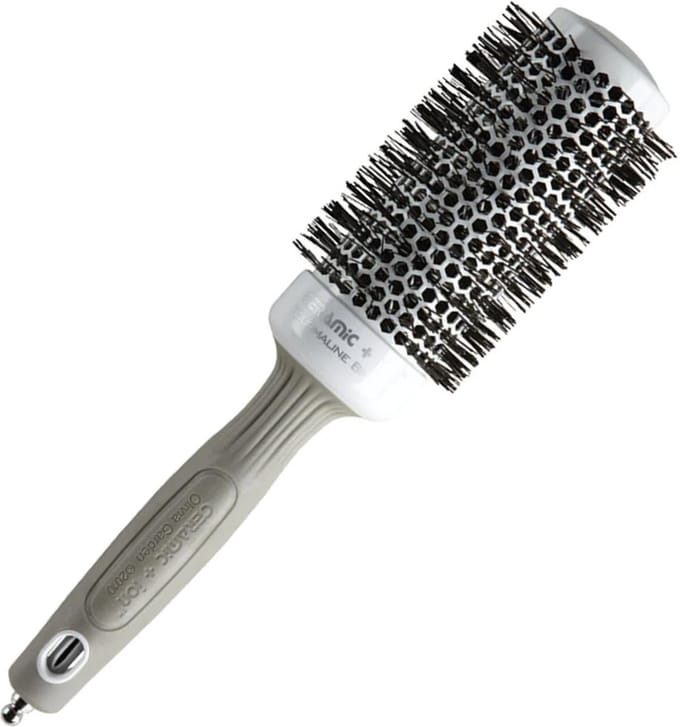 Olivia Garden Expert Blowout Speed Wavy Föhnborstel Wit-Grijs