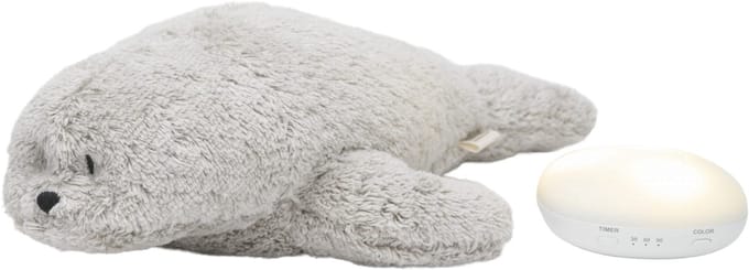 Moonie The Humming Seal Slaapknuffel - Gray
