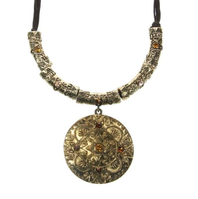 Behave - Ketting - Design met Steentjes - 37 cm + Verlengketting