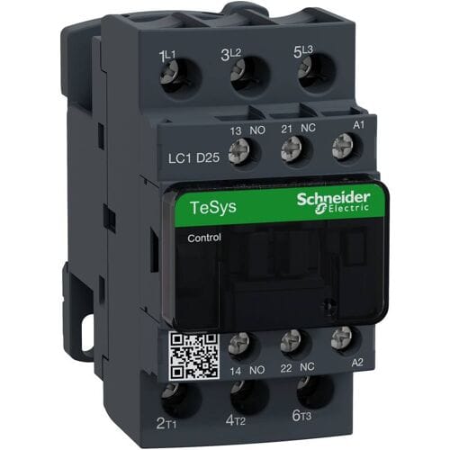 Schneider Electric LC1D25F7 Vermogensbeveiliging 3x NO 11 kW Met hulpcontact 1 stuk(s)