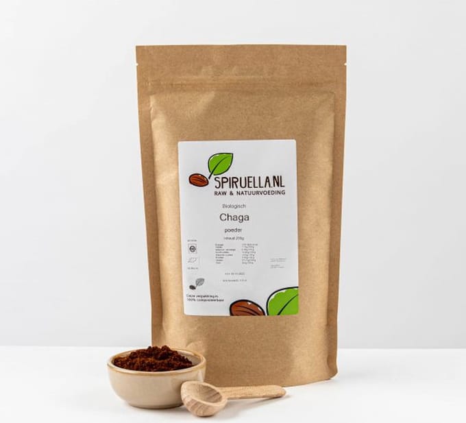 Chaga Poeder Biologisch 250 gram