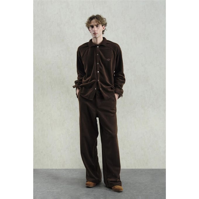 Heren Brede Pantalon
