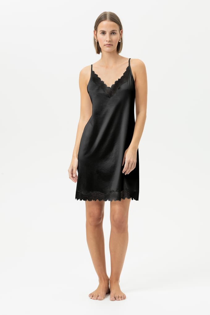 Negligé Serie Pure Shine Lace Zwart