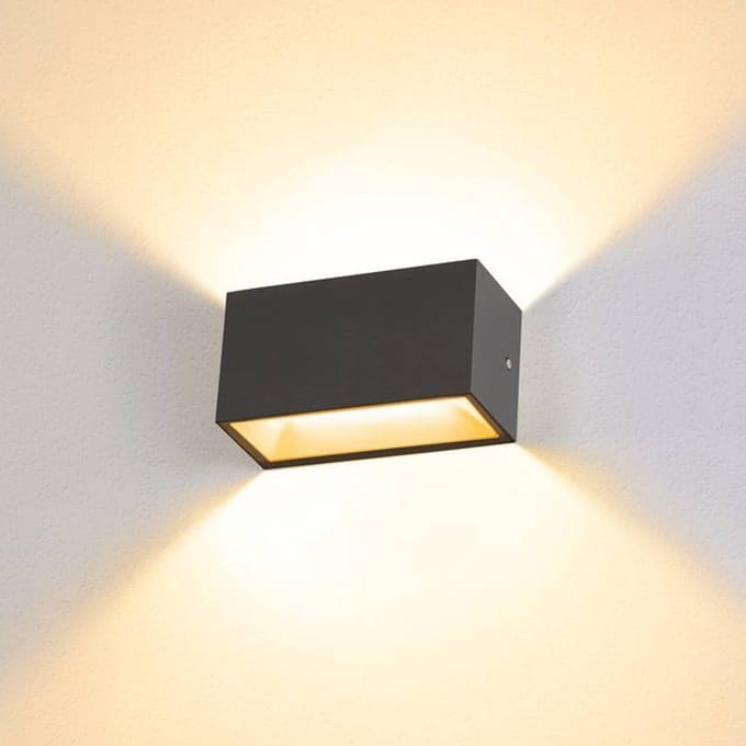 SLV SITRA LED buitenwandlamp Up/Down 20 antraciet