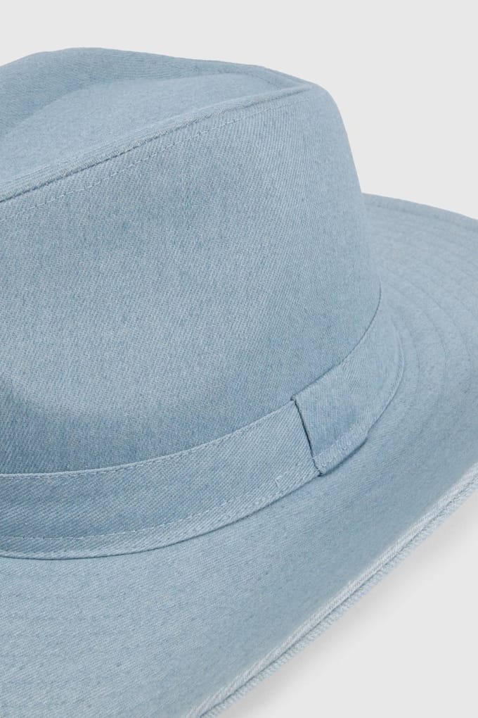 boohoo Dames Denim Cowboyhoed